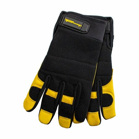 FORNEY Hydra-Lock Utility/Multi-Purpose Cowhide Work Gloves Menfts M 53113